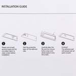 2 films de protection d'écran texturé papier professionnel 3H, film de croquis au crayon pour Microsoft Surface Pro 4 / 5 / 6 / 7, Pour Microsoft Surface Pro 4 / 5 / 6 / 7