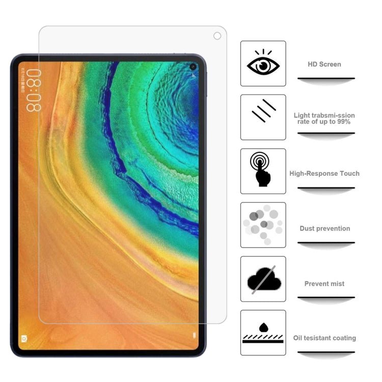 2 PCS 3H Film de protection d'écran texturé papier professionnel Film de croquis au crayon pour Huawei MatePad Pro 10.8, Pour Huawei MatePad Pro 10.8