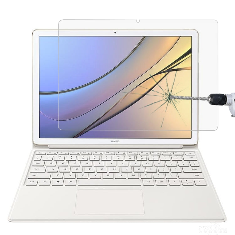 Film de protection d'écran en verre trempé pleine taille, dureté de surface 9H, épaisseur 0,4 mm pour Huawei MateBook E 12 pouces, MateBook E 12 pouces