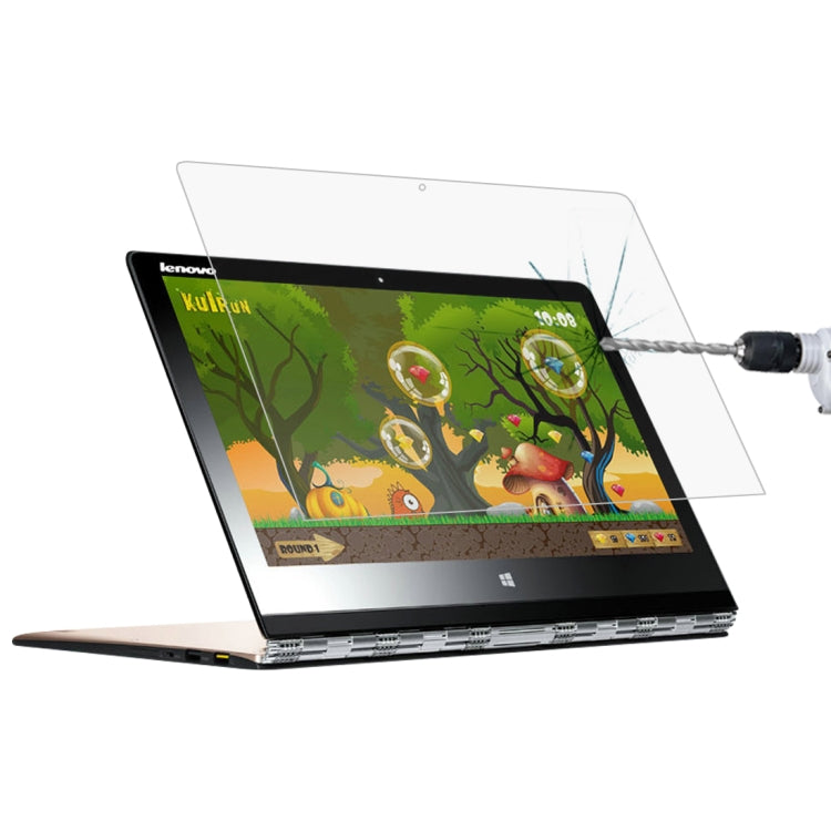 Film de protection en verre trempé plein écran, dureté de surface 9H, épaisseur 0,4 mm pour Lenovo YOGA 3 Pro 13,3 pouces