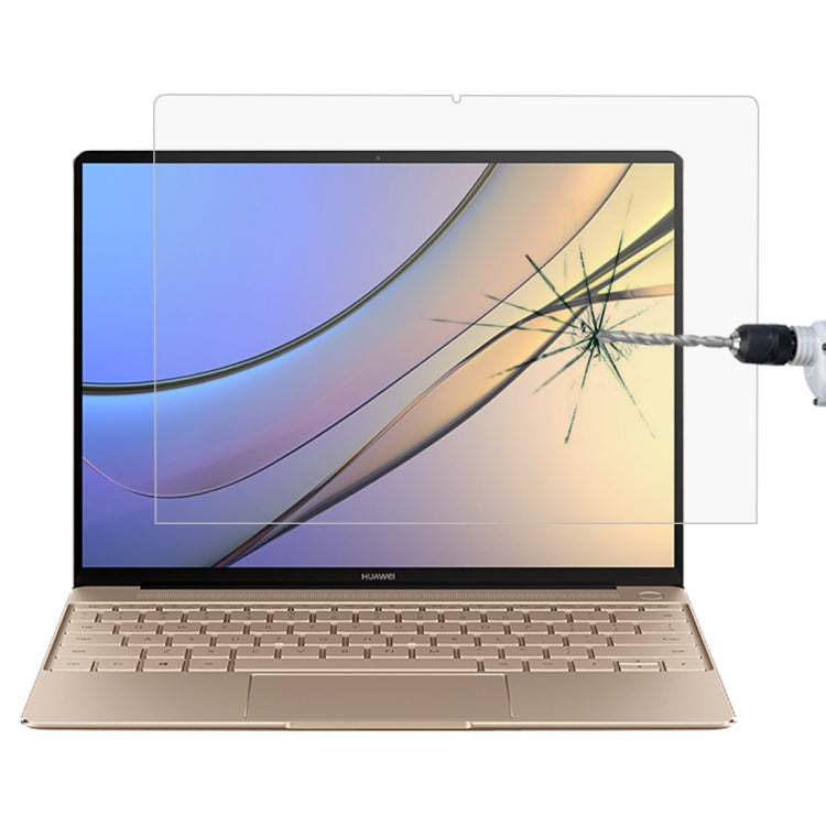 Film en verre trempé plein écran 0,4 mm 9H pour Huawei MateBook X 13,3 pouces, MateBook X 13,3 pouces