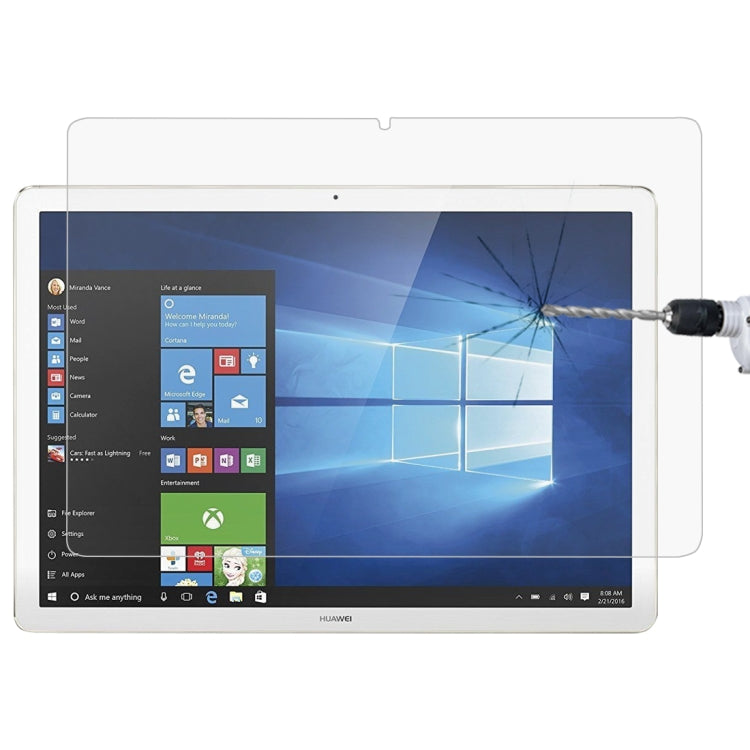 Film en verre trempé plein écran 0,4 mm 9H de dureté de surface pour Huawei MateBook, MateBook
