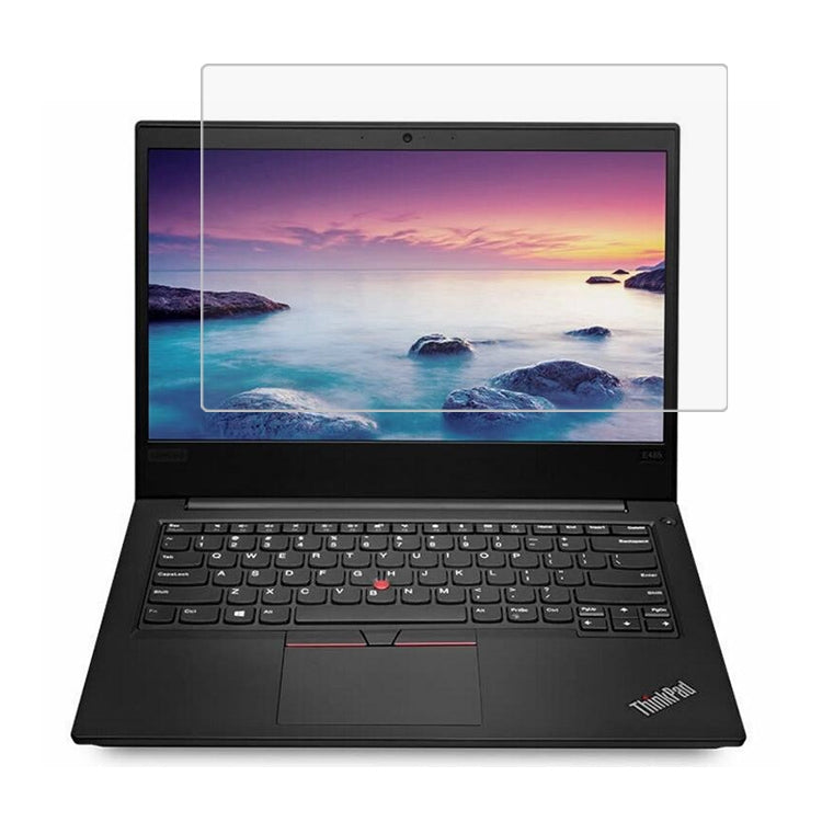 Film de protection d'écran intégral en verre trempé 0,4 mm Dureté 9H pour Lenovo ThinkPad E485 14 pouces, Lenovo E485
