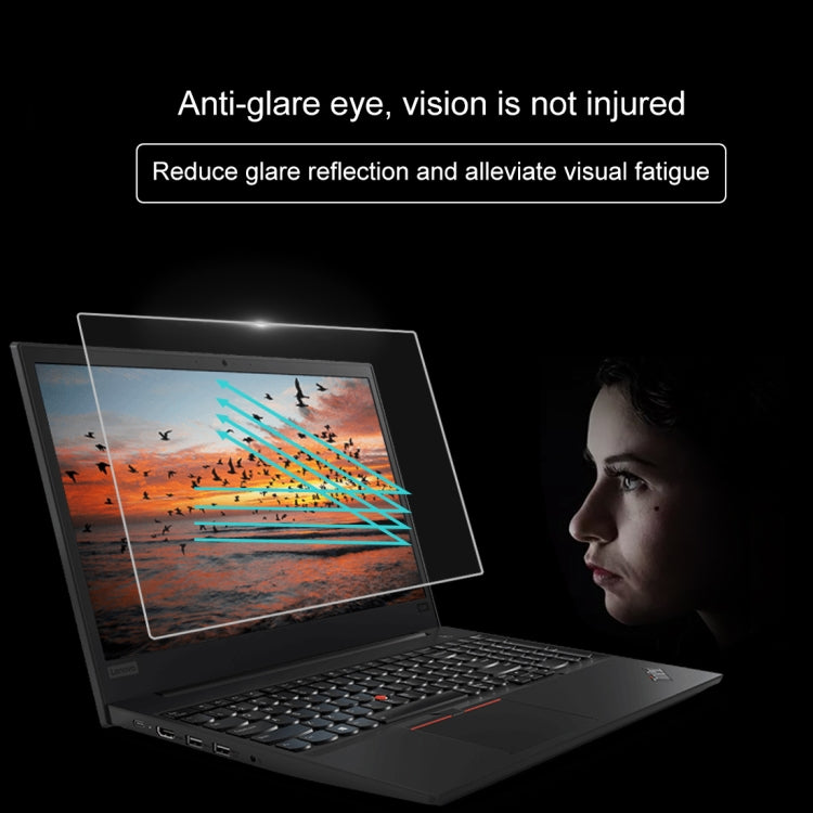 Film en verre trempé 9H de dureté pour Lenovo ThinkPad E585 15,6 pouces, Lenovo E585