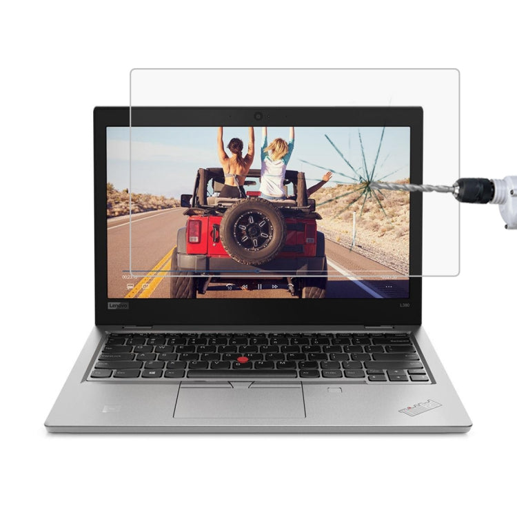 Film en verre trempé plein écran 0,4 mm 9H pour Lenovo ThinkPad L380 13,3 pouces, Lenovo L380
