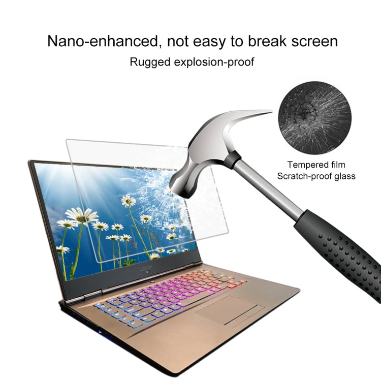 Film de verre trempé plein écran d'une dureté de surface de 9H pour Lenovo Y7000P 15,6 pouces, Lenovo Y7000P