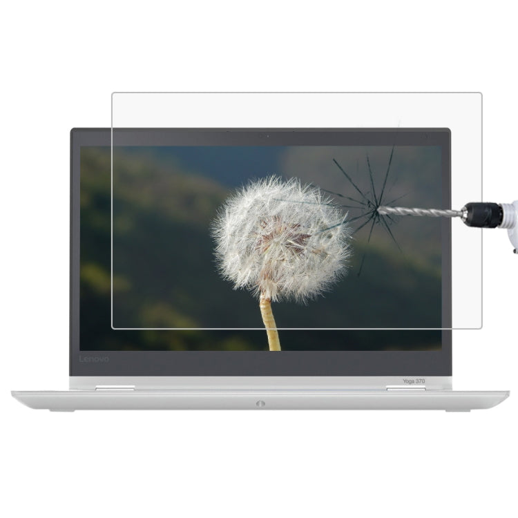 Film en verre trempé plein écran d'une dureté de surface de 9H et d'une épaisseur de 0,4 mm pour Lenovo ThinkPad Yoga 370 13,3 pouces, Yoga 370