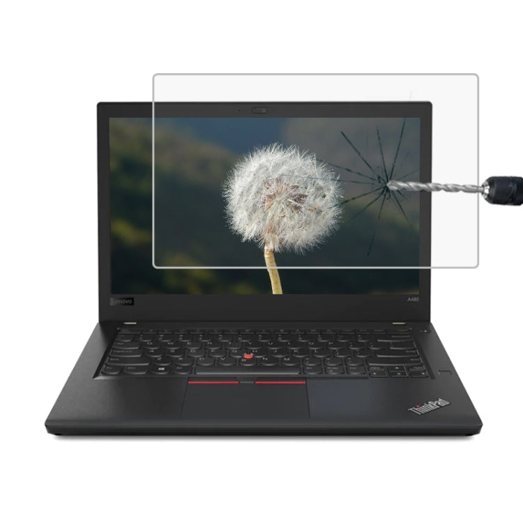 Film en verre trempé 0,4 mm, dureté de surface 9H, pour Lenovo ThinkPad A485 14 pouces, Lenovo A485