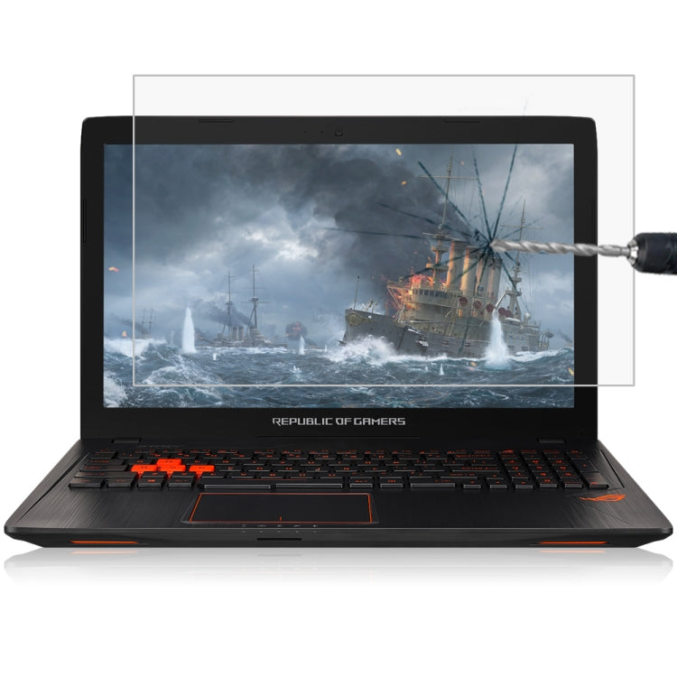 Film de protection d'écran HD en verre trempé pour ordinateur portable ASUS ROG GL553VE 15,6 pouces, pour ASUS ROG GL553VE 15,6 pouces