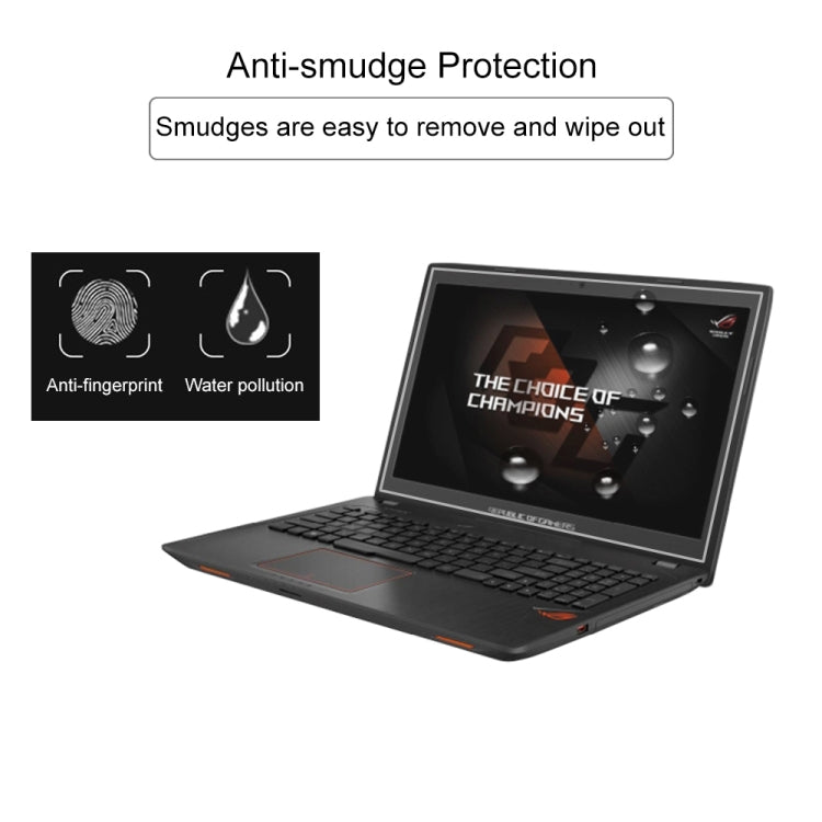 Film de protection d'écran HD en verre trempé pour ordinateur portable ASUS ROG GL553VE 15,6 pouces, pour ASUS ROG GL553VE 15,6 pouces