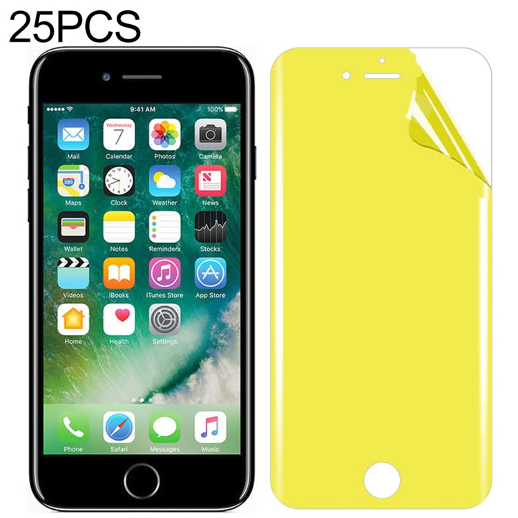 25 films de protection d'écran en TPU souple à couverture intégrale pour iPhone 7 Plus / 8 Plus, pour iPhone 7 Plus (25 PCS)