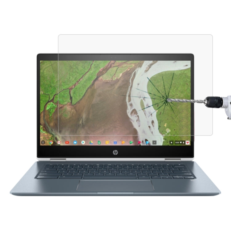 Film de protection d'écran pour ordinateur portable en verre trempé HD pour HP Chromebook x360 - 14-da0021nr 14 pouces, pour HP Chromebook x360 - 14-da0021nr 14 pouces