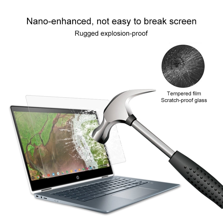 Film de protection d'écran pour ordinateur portable en verre trempé HD pour HP Chromebook x360 - 14-da0021nr 14 pouces, pour HP Chromebook x360 - 14-da0021nr 14 pouces