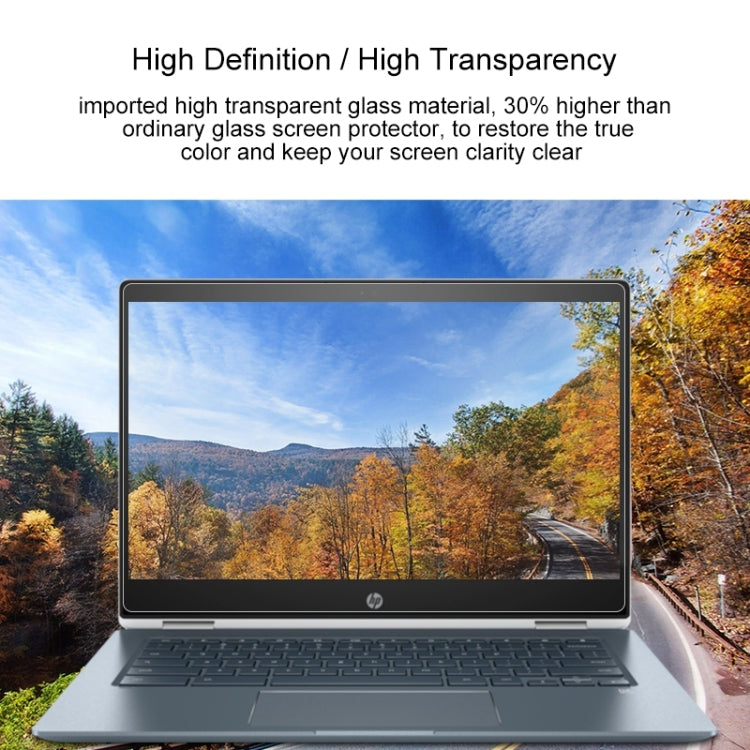 Film de protection d'écran pour ordinateur portable en verre trempé HD pour HP Chromebook x360 - 14-da0021nr 14 pouces, pour HP Chromebook x360 - 14-da0021nr 14 pouces