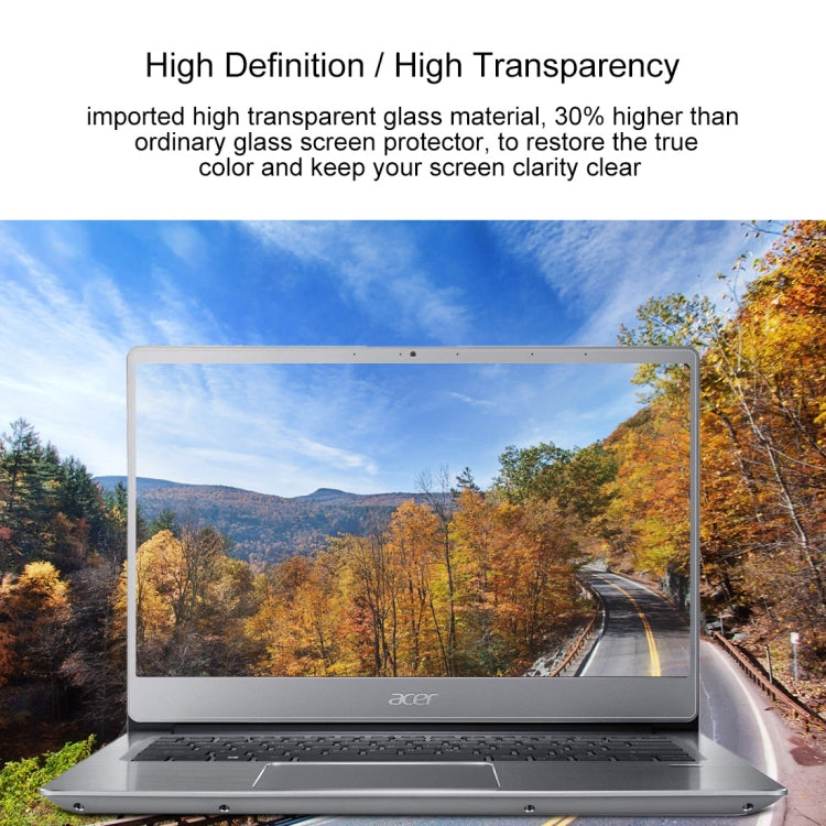 Film protecteur d'écran en verre trempé HD pour ordinateur portable Acer Swift 3 - SF314-54-524Y 14 pouces, Pour ordinateur portable Acer Swift 3 - SF314-54-524Y 14 pouces