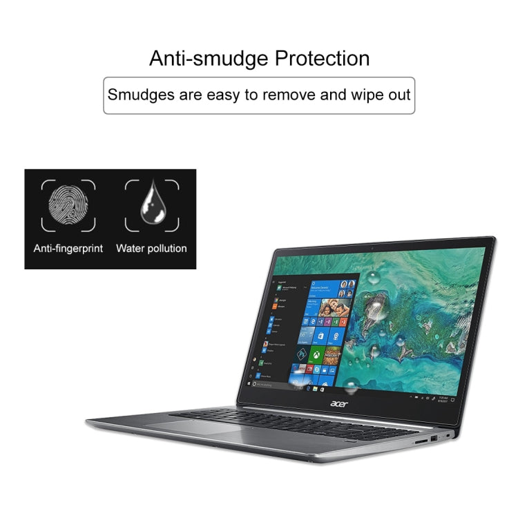 Film de protection d'écran HD en verre trempé pour ordinateur portable Acer Swift 3 - SF315-41-R6J9 15,6 pouces, pour ordinateur portable Acer Swift 3 - SF315-41-R6J9 15,6 pouces