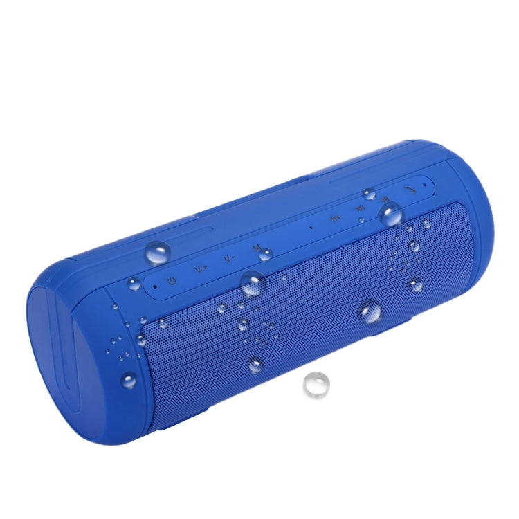 Avec micro intégré et poignée, supporte appels mains libres, carte TF, entrée AUX et batterie externe, portée Bluetooth : 10m