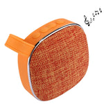 Enceinte stéréo Bluetooth portable X25 avec conception en tissu, microphone intégré, prise en charge des appels mains libres, carte TF et entrée AUX, distance Bluetooth : 10 m