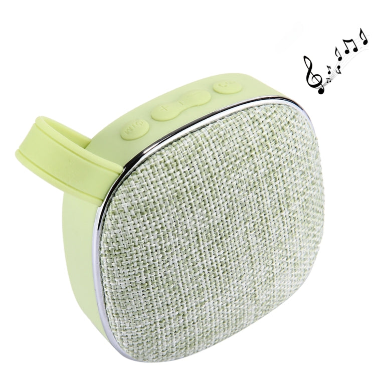 Enceinte stéréo Bluetooth portable X25 avec conception en tissu, microphone intégré, prise en charge des appels mains libres, carte TF et entrée AUX, distance Bluetooth : 10 m