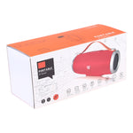 Enceinte stéréo Bluetooth sans fil portable T&G TG109 V4.2 avec poignée, micro intégré, support des appels mains libres, carte TF, entrée AUX et FM, TG109