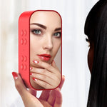 Mini enceinte Bluetooth 5.0 AEC BT501 avec LED, réveil, horloge et miroir, support carte TF 32G, BT501
