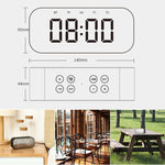 Mini enceinte Bluetooth 5.0 AEC BT501 avec LED, réveil, horloge et miroir, support carte TF 32G, BT501
