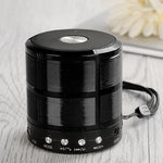 Enceinte Bluetooth WS-887 avec lanière, support appels mains libres, FM, clé USB, carte TF et entrée AUX