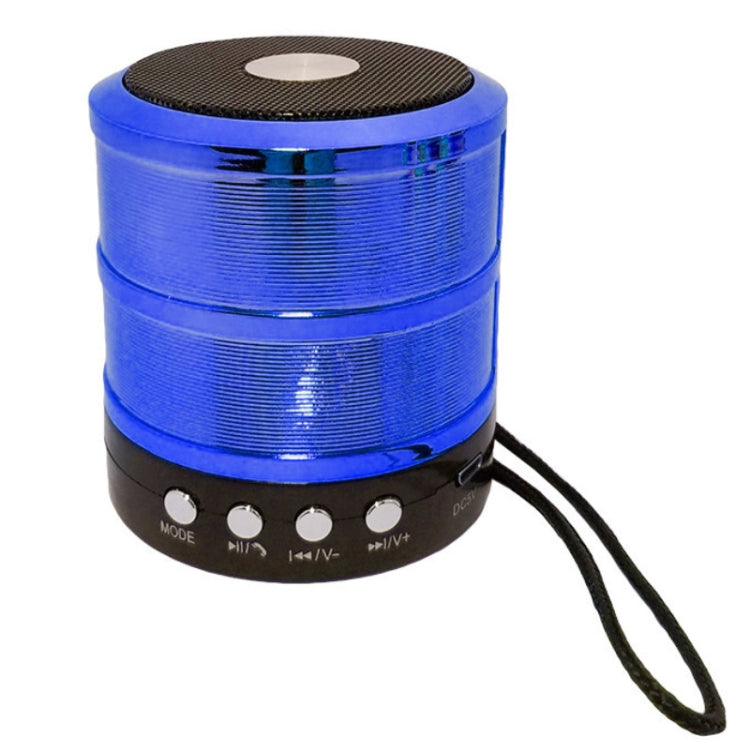 Enceinte Bluetooth WS-887 avec lanière, support appels mains libres, FM, clé USB, carte TF et entrée AUX