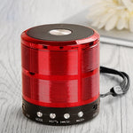 Enceinte Bluetooth WS-887 avec lanière, support appels mains libres, FM, clé USB, carte TF et entrée AUX