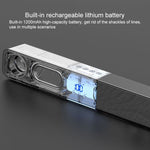 Radio multimédia Bluetooth LEERFEI E91 10W forme barre longue à double haut-parleur, support carte TF / clé USB / AUX 3,5 mm, support carte TF / clé USB / AUX 3,5 mm