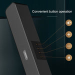 Radio multimédia Bluetooth LEERFEI E91 10W forme barre longue à double haut-parleur, support carte TF / clé USB / AUX 3,5 mm, support carte TF / clé USB / AUX 3,5 mm