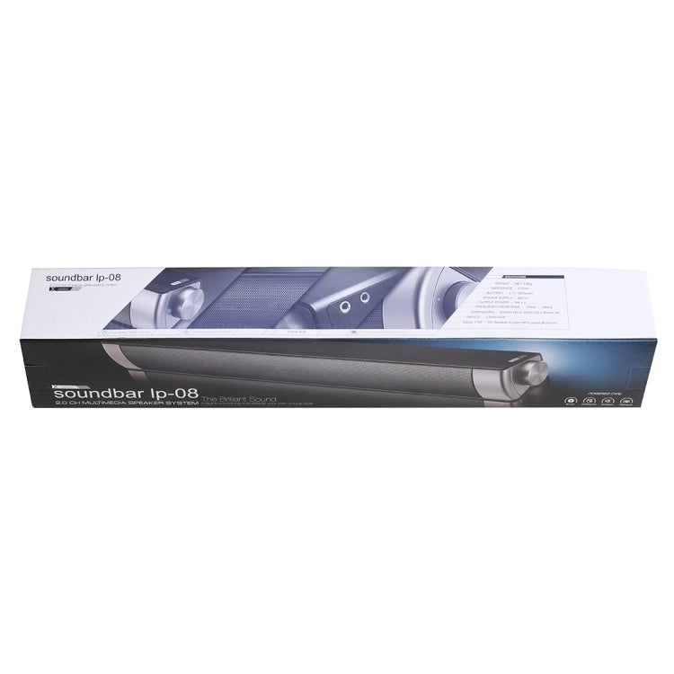 Barre de son sans fil Bluetooth avec caisson de basses LP-08, LP-08