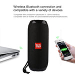 Avec micro intégré, support appels mains libres & carte TF & entrée AUX & FM, distance Bluetooth : 10m, TG117, TG1127