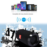 Avec micro intégré, support appels mains libres & carte TF & entrée AUX & FM, distance Bluetooth : 10m, TG117, TG1127