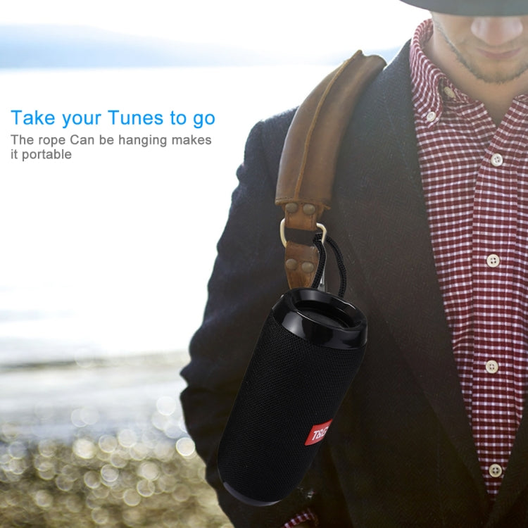 Avec micro intégré, support appels mains libres & carte TF & entrée AUX & FM, distance Bluetooth : 10m, TG117, TG1127