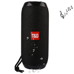 Avec micro intégré, support appels mains libres & carte TF & entrée AUX & FM, distance Bluetooth : 10m, TG117, TG1127