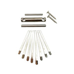 Kit d'accessoires pour kalimba avec 2 touches de piano à pouces à 8 tons et médiators.