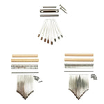 Kit d'accessoires pour kalimba avec 2 touches de piano à pouces à 8 tons et médiators.