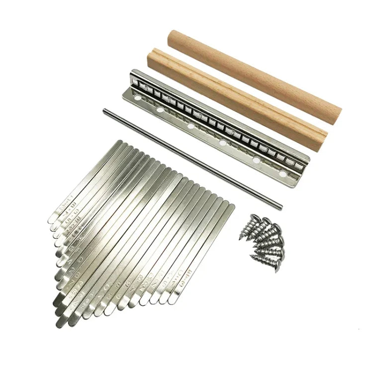 Kit d'accessoires pour kalimba à 21 touches de piano à pouces, 21 tons