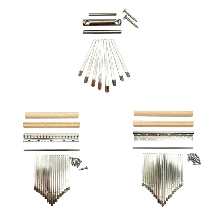 Kit d'accessoires pour kalimba à 21 touches de piano à pouces, 21 tons