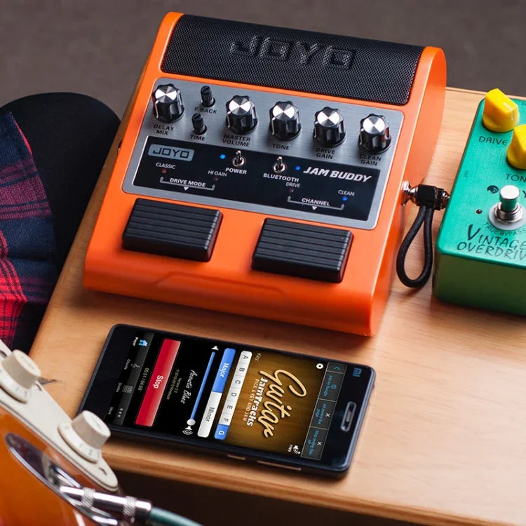JOYO JAM BUDDY Enceinte Bluetooth 4.0 double canal avec effet et charge pour guitare