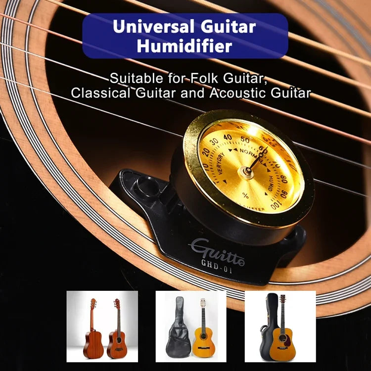 Humidificateur universel pour rosace de guitare et ukulélé JOYO GHD-01, GHD-01
