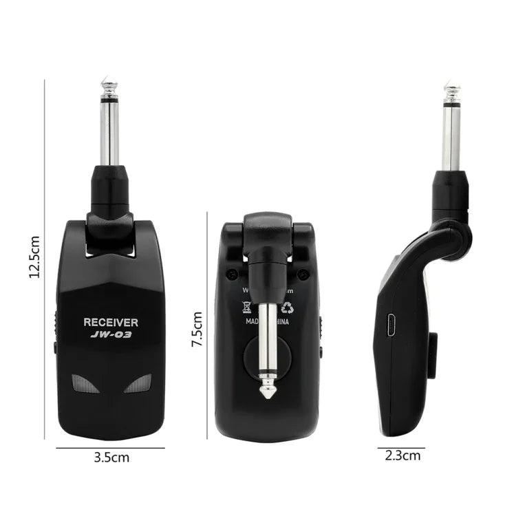 Émetteur-récepteur sans fil numérique JOYO JW-03 2,4 GHz pour guitare électrique, JW-03