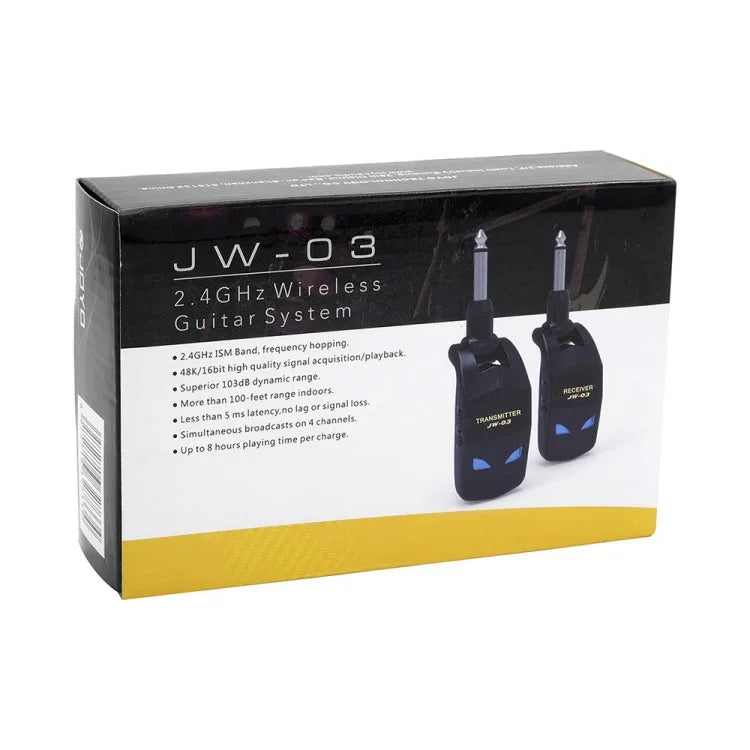 Émetteur-récepteur sans fil numérique JOYO JW-03 2,4 GHz pour guitare électrique, JW-03