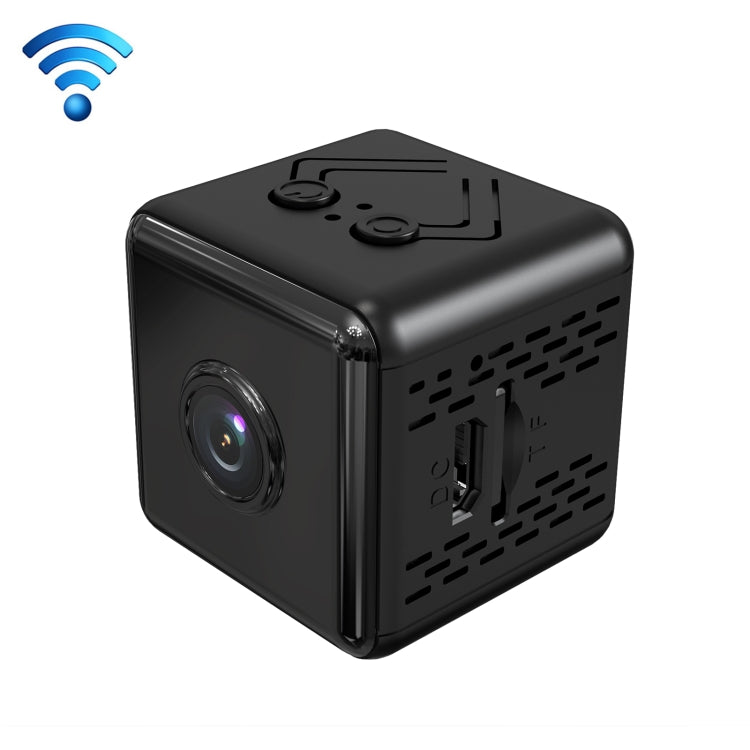 Mini caméra de surveillance sans fil X6D 720P pour la maison, prend en charge la vision nocturne infrarouge et la détection de mouvement et la carte TF, 720P