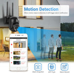 ESCAM WNK618 Système de sécurité NVR HD avec caméra dôme sans fil 3,0 mégapixels à 8 canaux, prise en charge de la détection de mouvement, de l'audio bidirectionnel, de la vision nocturne en couleur et de la carte TF, prise européenne, WNK618