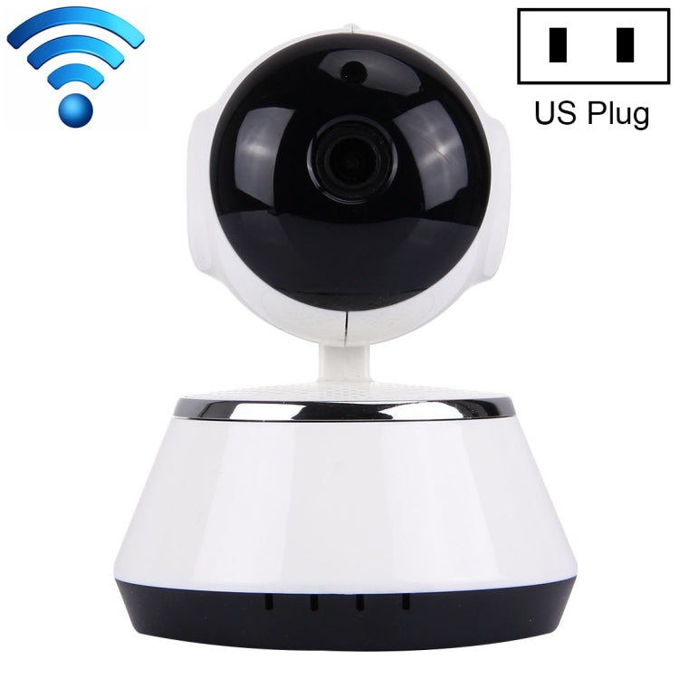 V380 HD 1280 x 720P 1.0MP Caméra IP rotative à 360 degrés, Caméra de sécurité intelligente sans fil WiFi, Prise en charge de la carte TF, Audio bidirectionnel, V380
