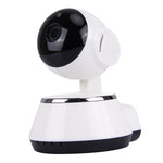 V380 HD 1280 x 720P 1.0MP Caméra IP rotative à 360 degrés, Caméra de sécurité intelligente sans fil WiFi, Prise en charge de la carte TF, Audio bidirectionnel, V380