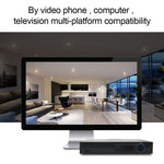 V380 HD 1280 x 720P 1.0MP Caméra IP rotative à 360 degrés, Caméra de sécurité intelligente sans fil WiFi, Prise en charge de la carte TF, Audio bidirectionnel, V380
