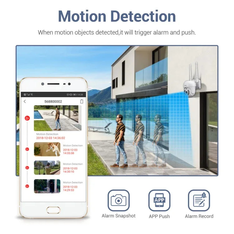 ESCAM WNK718 Système de sécurité NVR sans fil 8 canaux + 8 caméras IP, 3 millions de pixels, prise britannique, WNK718